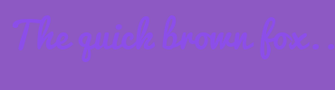 Image with Font Color 8C4EE9 and Background Color 8D59C3